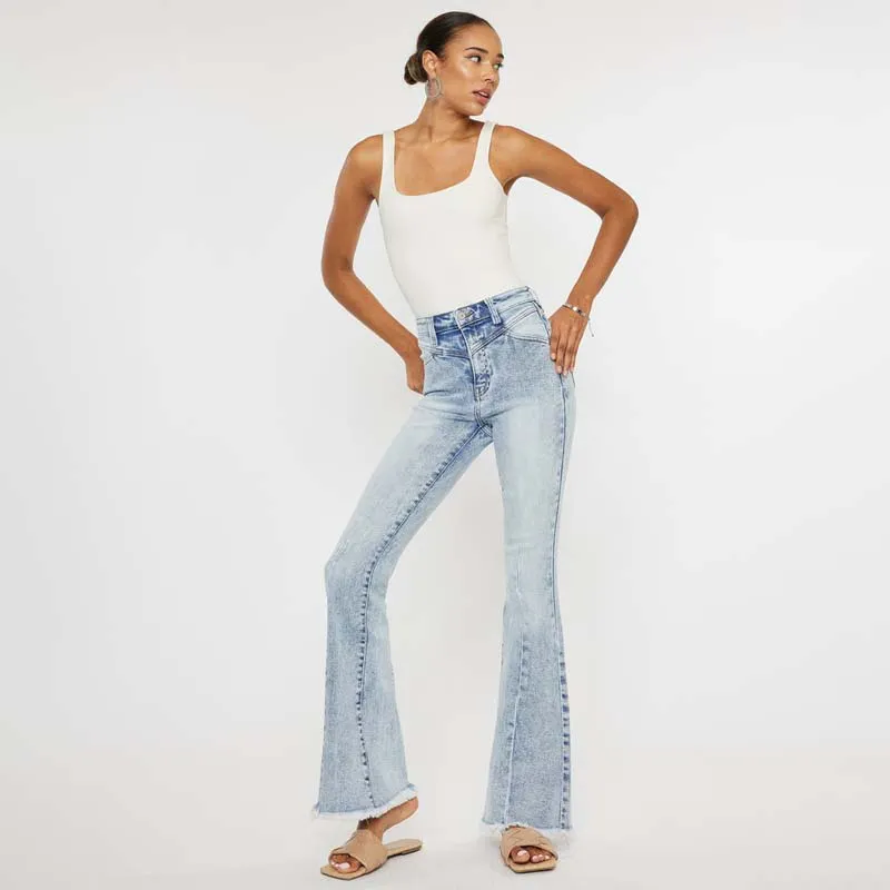 The Ashton High Rise Flare Jeans