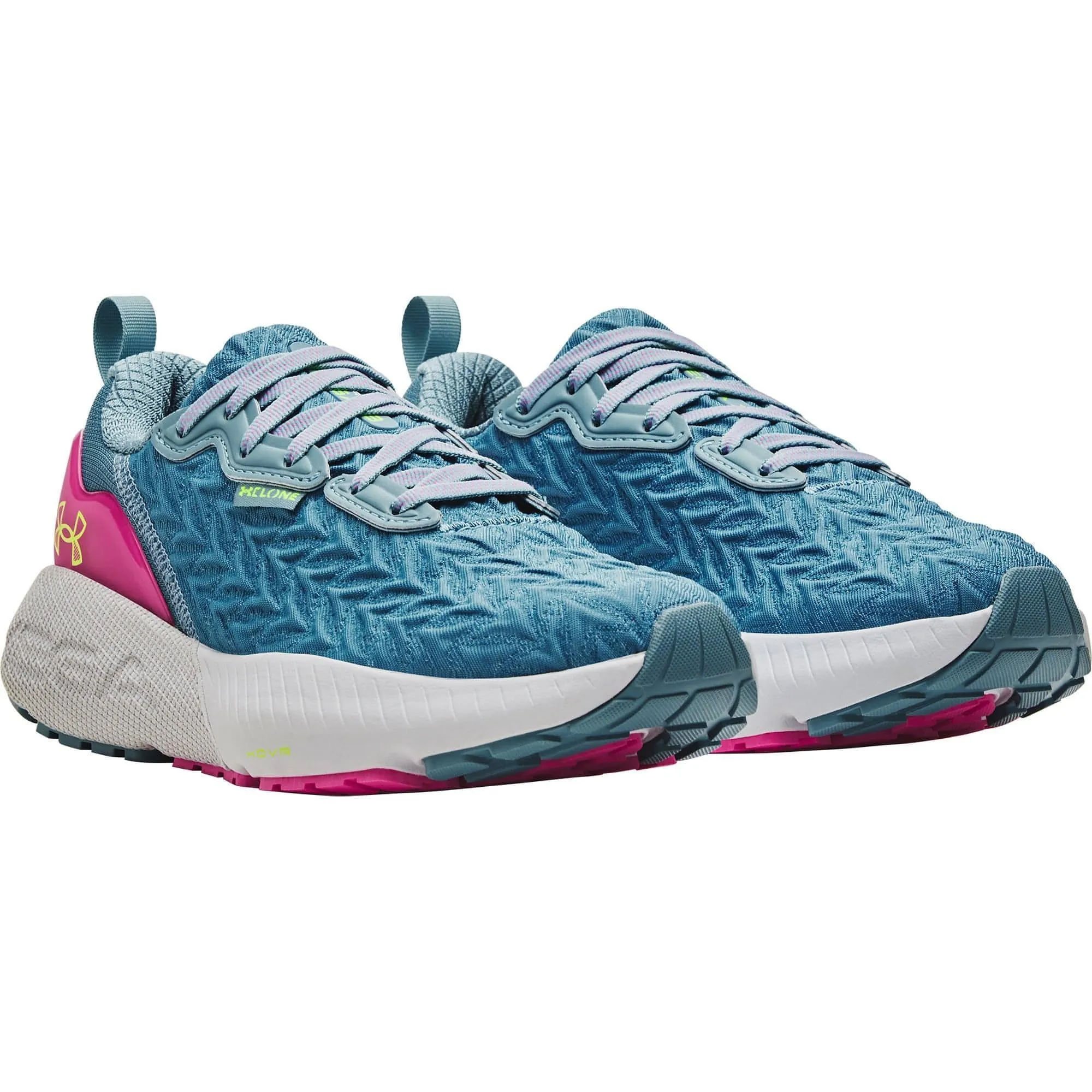 Under Armour HOVR Mega 3 Clone Womens Running Shoes - Blue