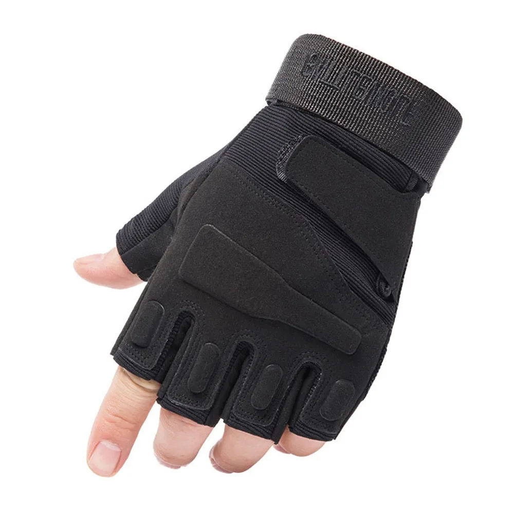 Unisex Half Finger Motorcycle, MTB Bike, or Cycling Gloves