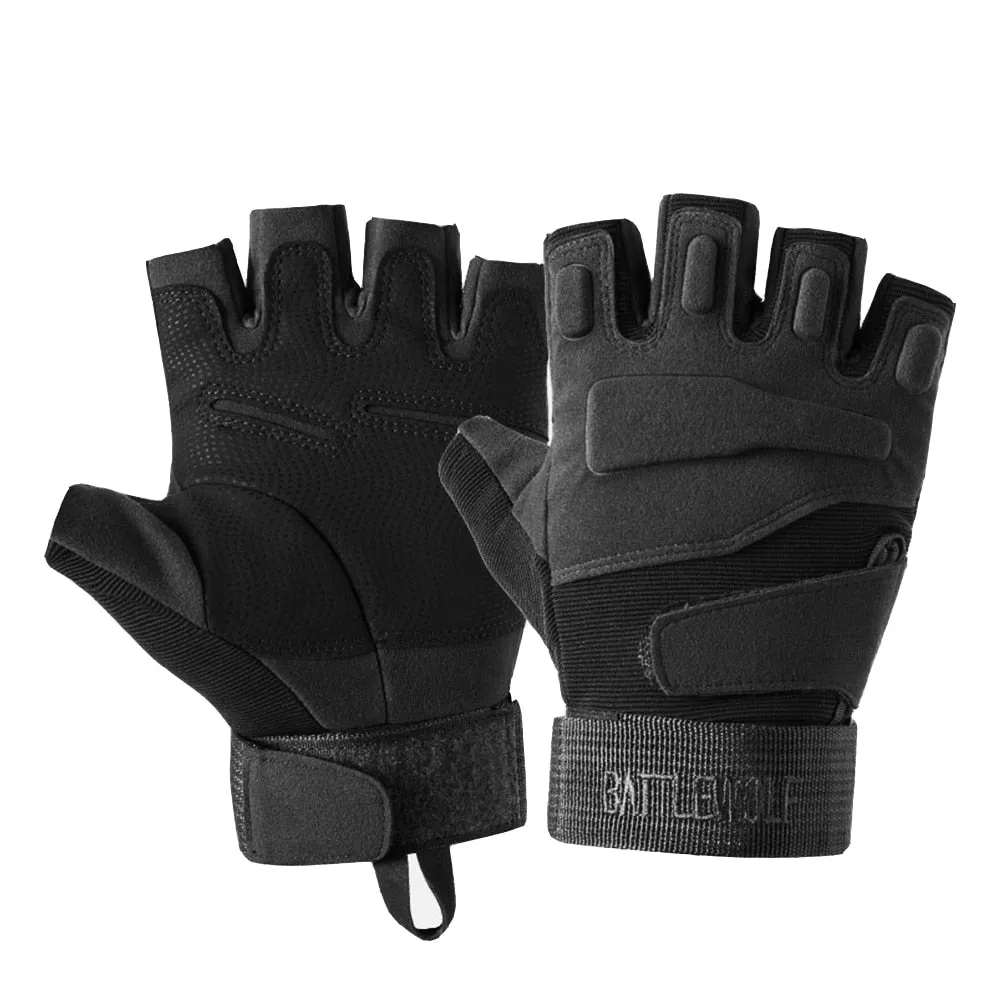 Unisex Half Finger Motorcycle, MTB Bike, or Cycling Gloves