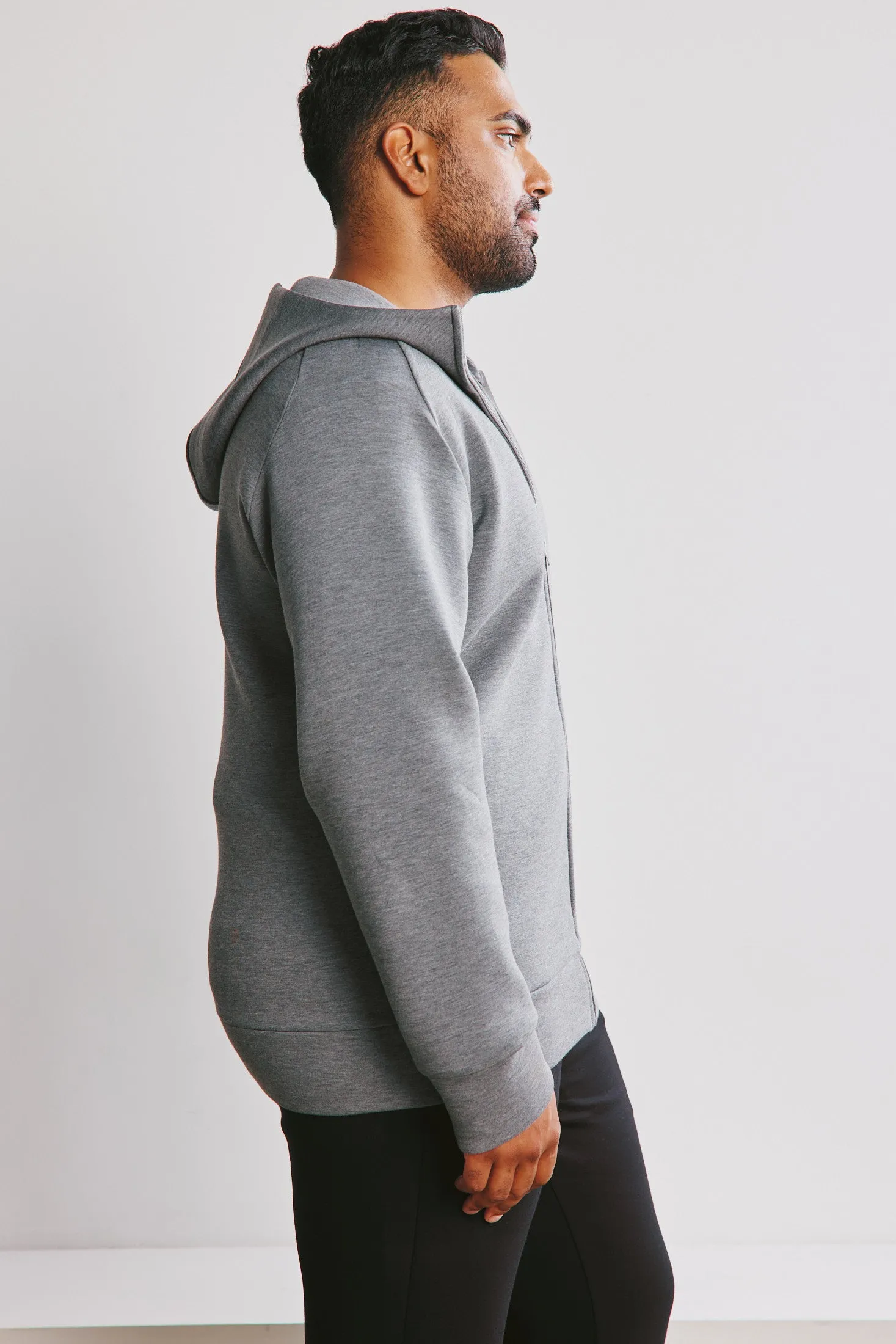 Venture Zip-Up Hoodie - Grey