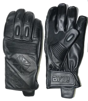 WCC - BFU LEATHER RIDING GLOVE - Black