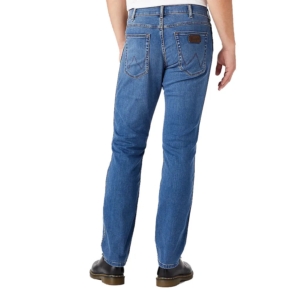 Wrangler Stretch Jeans - Greensboro 'Bright Stroke'