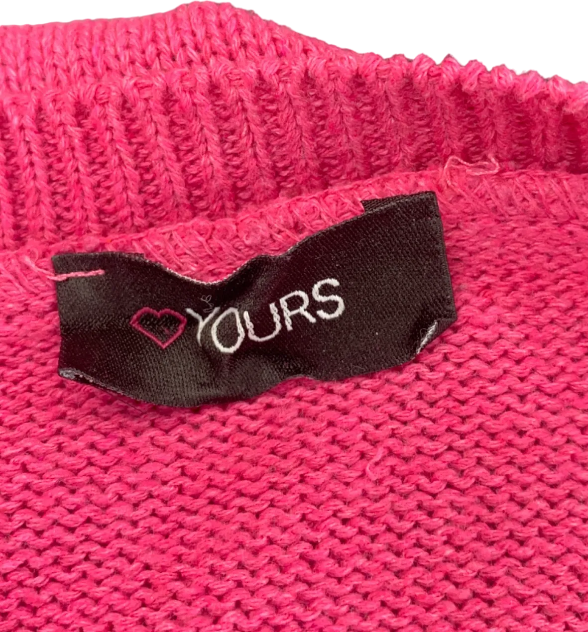 Yours Pink Studded Sweater UK 22/24